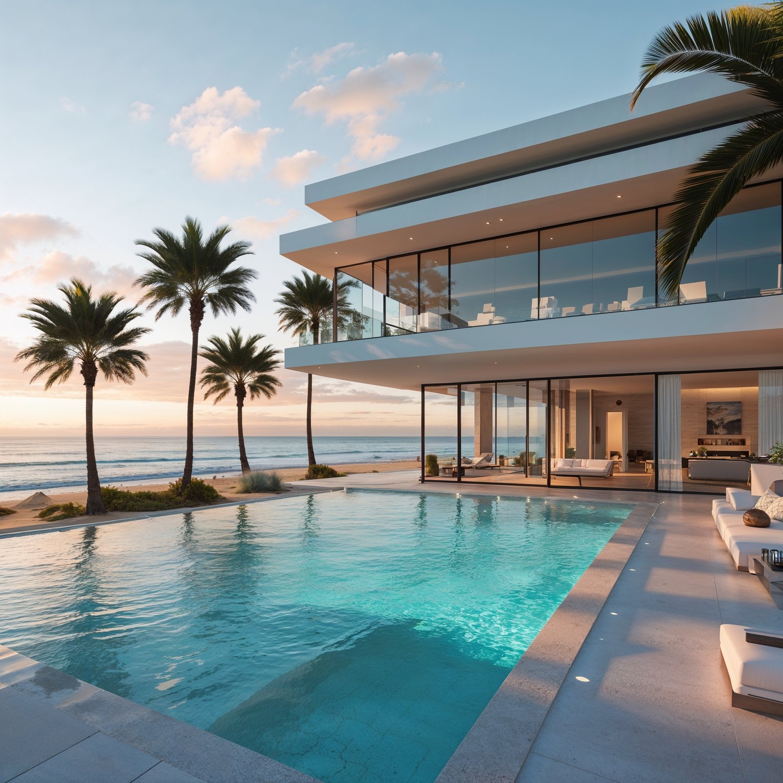 Modern Beachfront Villa